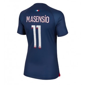Paris Saint-Germain Marco Asensio #11 Replika Hjemmebanetrøje Dame 2023-24 Kortærmet